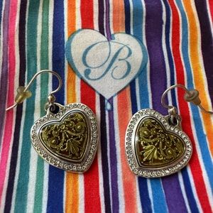 Brighton Gold and Silver Tone Earrings - Retired